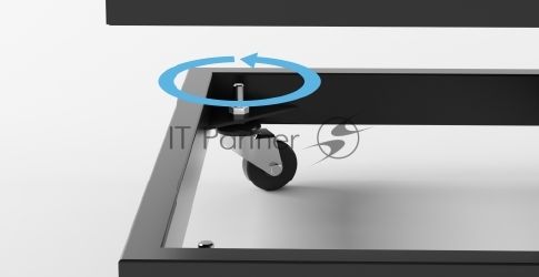 Подставка для телевизора Holder PR-106 черный 26"-70" напольный наклон (2 коробки)