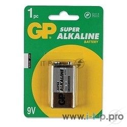 Батарейка GP Super Alkaline 1604A-5CR1 (1 шт. в уп-ке) крона