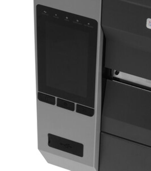 Принтер этикеток термотрансферный iDPRT iK4 Industrial 300 dpi, 254 мм/cек, Bluetooth, Ethernet, USB, серый
