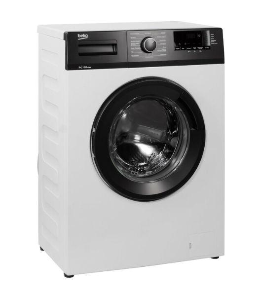 Стиральная машина Beko WHE5512BBW RUKZ BX B7SE4001000 7329810011 белый, загрузка фронтальная 5 кг, 1000 об/мин, класс A