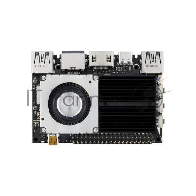 Одноплатный компьютер Khadas VIM4 Active cooling kit ARM Cortex-A73 4-Core + Cortex-A53 4-Core Amlogic A311D2 2.2GHz 8+32Gb