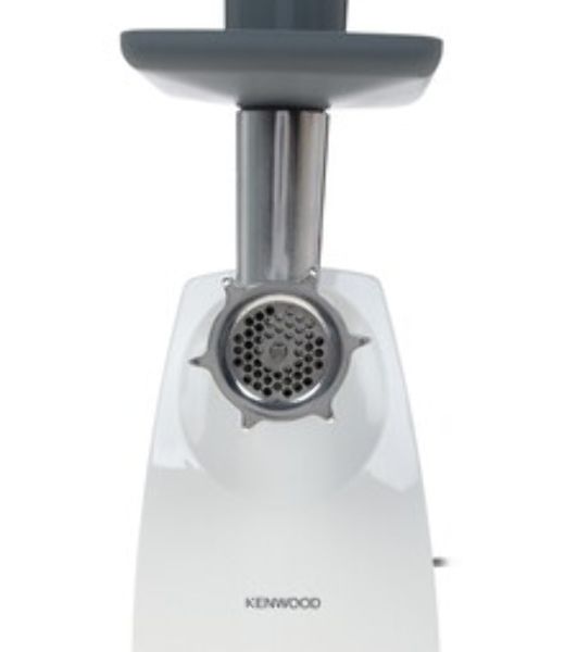 Мясорубка электрическая Kenwood MG 360 белый, 1400 Вт, 1.5 кг/мин, реверс, насадки - 5