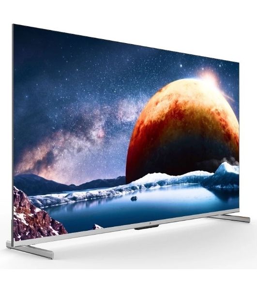 Телевизор Digma PRO 55" Mini LED 55Q серебристый Mini-LED QLED UHD 144Hz Smart TV Google TV 3GB/32GB
