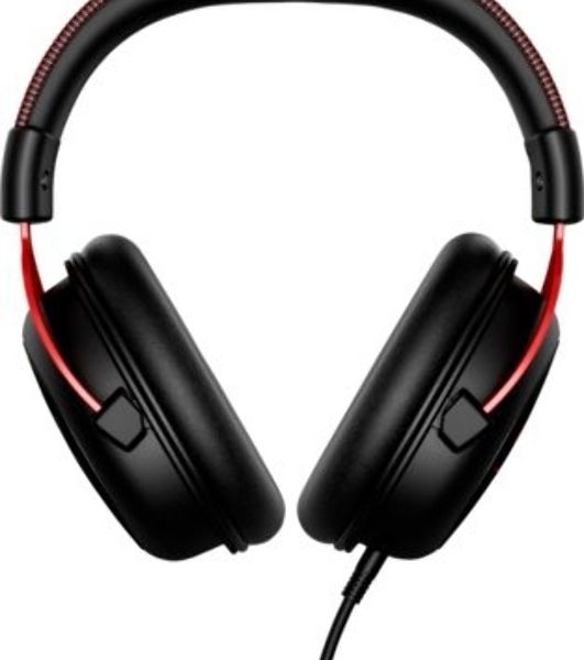 Гарнитура HyperX Cloud II красный, проводная, совместимость с консолями