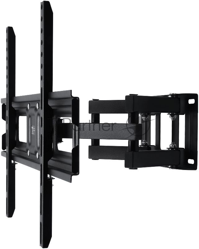 Кронштейн для телевизора Buro MF3 черный 32"-70" макс.40кг настенный поворотно-выдвижной и наклонный