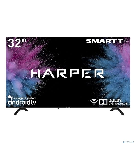 Телевизор Harper 32" 32R720TS черный LED HD 60Hz Android