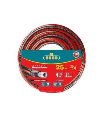 Шланг RACO PREMIUM 40300-3/4-25_z01 поливочный, 35атм., армированный, 5-ти слойный, 3/4"х25м