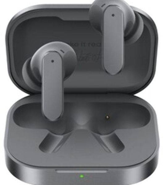 Наушники TWS Realme Buds Air 8 темно-серый, внутриканальные, Bluetooth, активное шумоподавление, до 10 ч