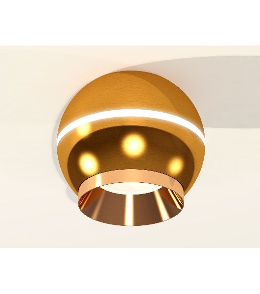 Светильник Ambrella Light XS1105002 PYG золото желтое полированное MR16 GU5.3 LED 3W 4200K (C1105, N7034)