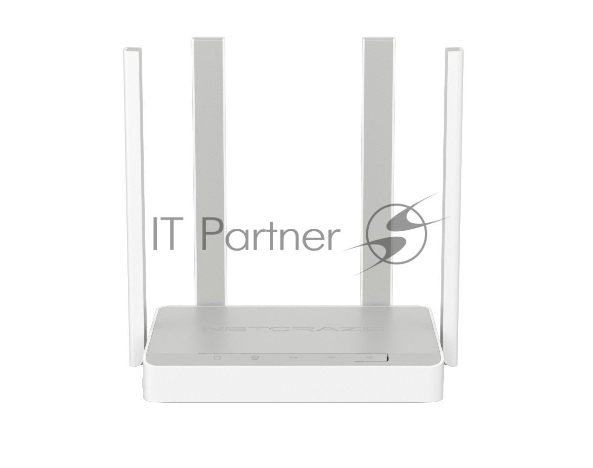 Гигабитный интернет-центр Netcraze Viva (NC-1913) с Mesh Wi-Fi 5 AC1200, 4-портовым Smart-коммутатором и многофункциональным портом USB