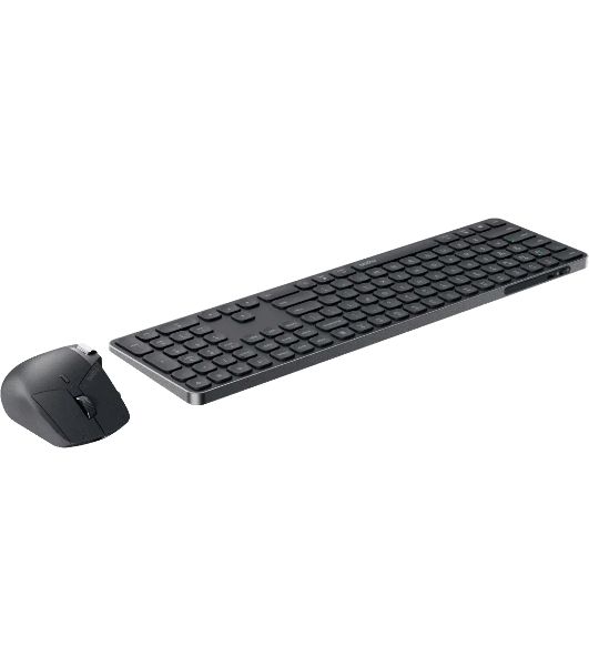 Комплект клавиатура+мышь Rapoo 9560M беспроводной, USB, 1600 DPI, чёрный