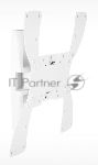 Кронштейн для телевизора Holder LCDS-5019 белый 22"-42" макс.30кг настенный поворотно-выдвижной и наклонный