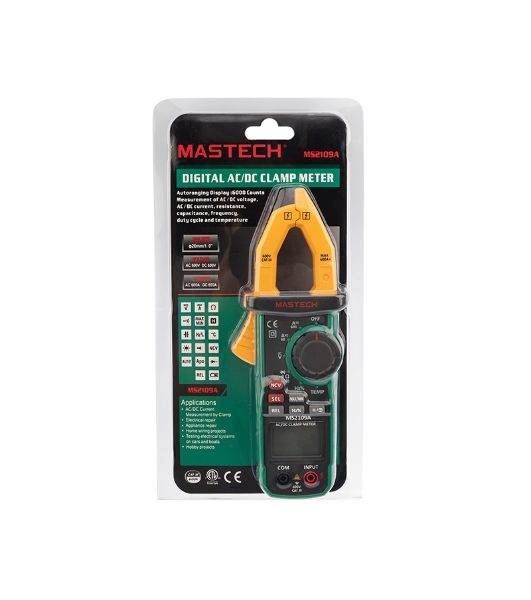 Токовые клещи MASTECH MS2109A 13-1309