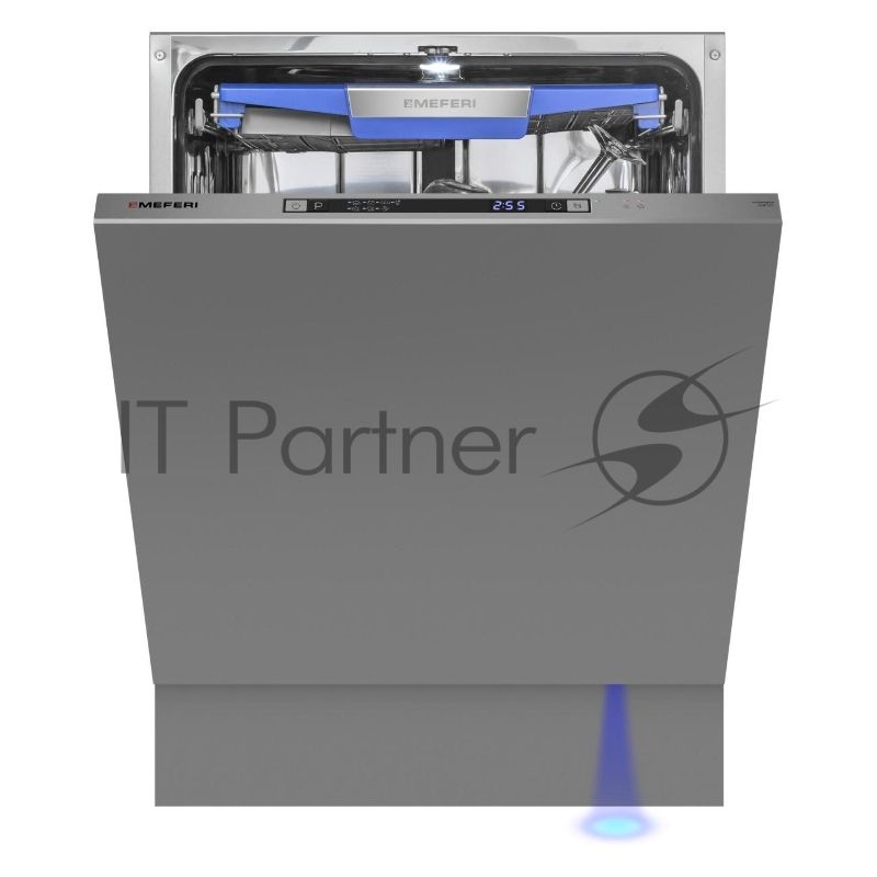 Встраиваемая посудомоечная машина Meferi MDW6073 Comfort, нержавеющая сталь, 59.8 см, 14 компл., 47 дБ, класс A