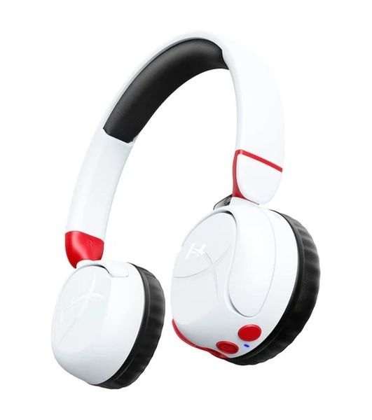 Гарнитура HyperX Cloud Mini белый, беспроводная + проводная, Bluetooth, до 25 ч, совместимость с PS5, Xbox