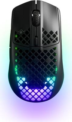 Мышь беспроводная Steelseries Aerox 3 серый оптическая (18000dpi) BT/Radio USB