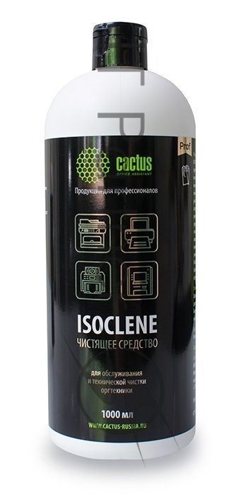 Спирт изопропиловый Cactus CS-ISOCLENE1 для очистки техники 1 л.