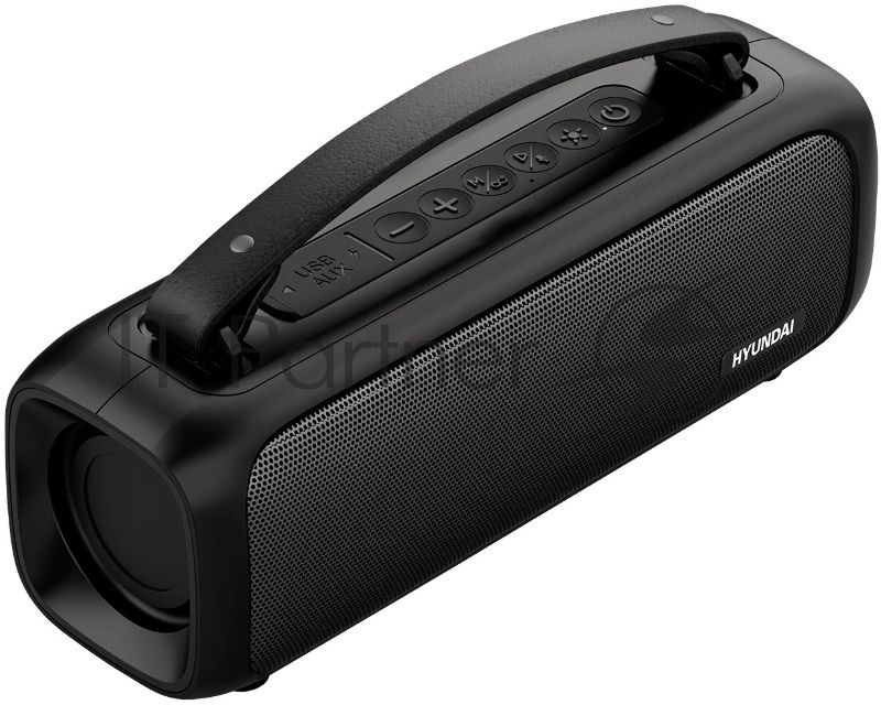 Колонка портативная Hyundai H-PS1020 черный 16W 2.0 BT 10м 1500mAh