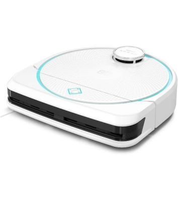 Робот-пылесос HOBOT LEGEE-D8 белый/бирюзовый, 4900 мAч Li-Ion, уборка сухая/влажная, пылесборник контейнер 0.5 л