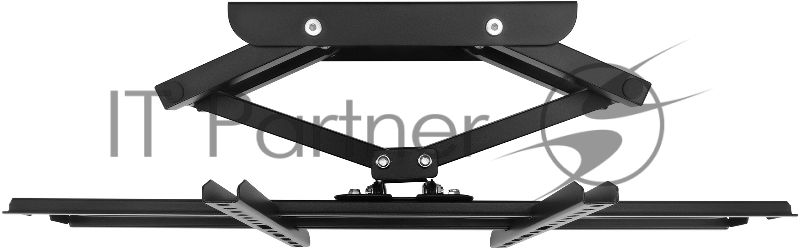 Кронштейн для телевизора Buro MF3 черный 32"-70" макс.40кг настенный поворотно-выдвижной и наклонный