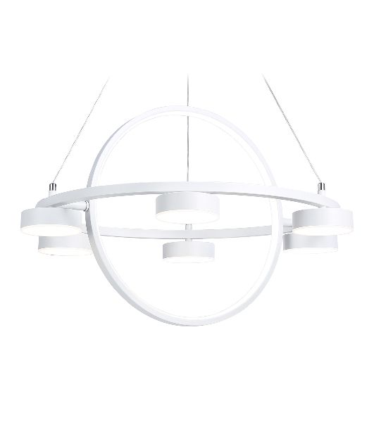 Светильник Ambrella light FL51772/2+6 WH белый 3000K/4200K/6400K 58W D600/380*1200 (ПДУ ИК)