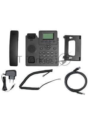 IP-телефон Flat-Phone C10: 2 SIP-аккаунта, 2 порта 10/100/1000BASE-T (RJ-45), ЖК-дисплей, PoE, РЕЕСТР