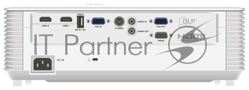 Проектор ScreenPlay INFOCUS SP224ST DLP, XGA, 3800 lm, 30 000:1, 0.62:1, 2xHDMI 1.4, VGA in/out, S-Video, 3.5mm in/out, USB-A, RS-232, лампа 15 000ч.(ECO mode), 10W, 27дБ, 2,9 кг, БЕЛЫЙ