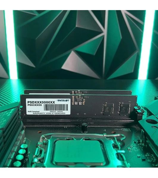 Оперативная память Patriot Signature, DDR5, 8GB (1x8 GB), 5600 MHz, CL46, DIMM