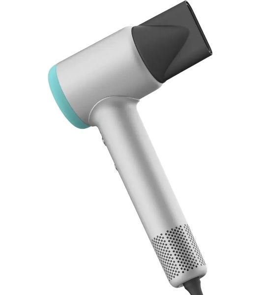 Фен Deerma DEM-CF51W серый, 1400 Вт, компактный, ионизация