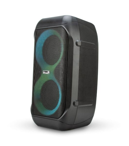 Колонка Eltronic 06" динамик 2шт/6.5" с TWS 120 Вт черный