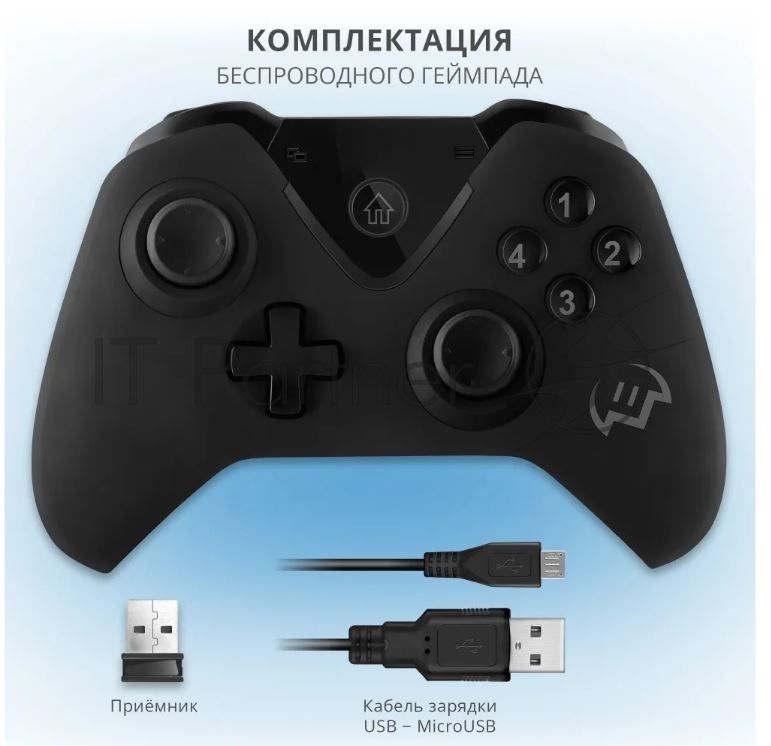 Геймпад SVEN GC-5070 черный беспроводной