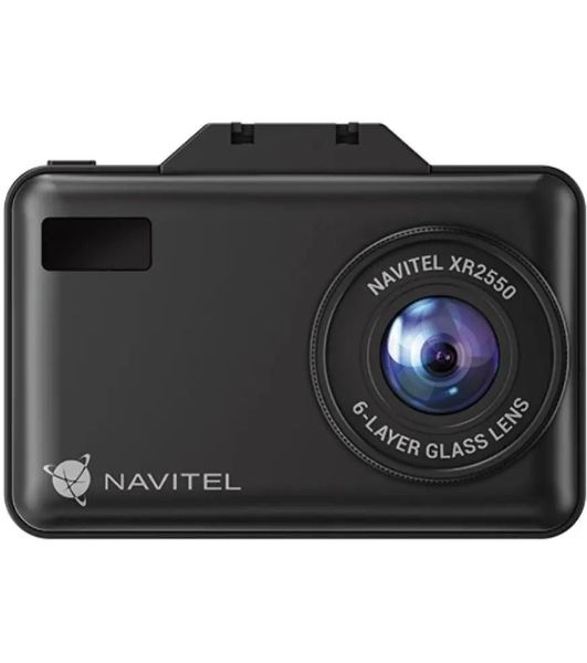 Видеорегистратор с радар-детектором Navitel XR2550 GPS, 1920x1080, 2.31", GPS, Wi-Fi, G-сенсор, GPS-информатор