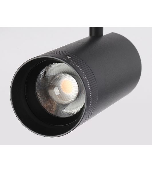Светильник трековый светодиодный GV1571 BK черный IP20 10W 4200K 48V 15-51° D55*185