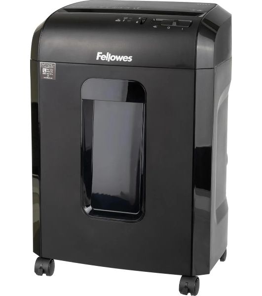 Шредер Fellowes Powershred 10M FS-4630601 DIN P-5, 2х15мм, 10лст., 19лтр., Safety Lock, с микрорезкой