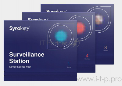 Лицензия /SURVEILLANCE STATION PACK1 DEVICE SYNOLOGY