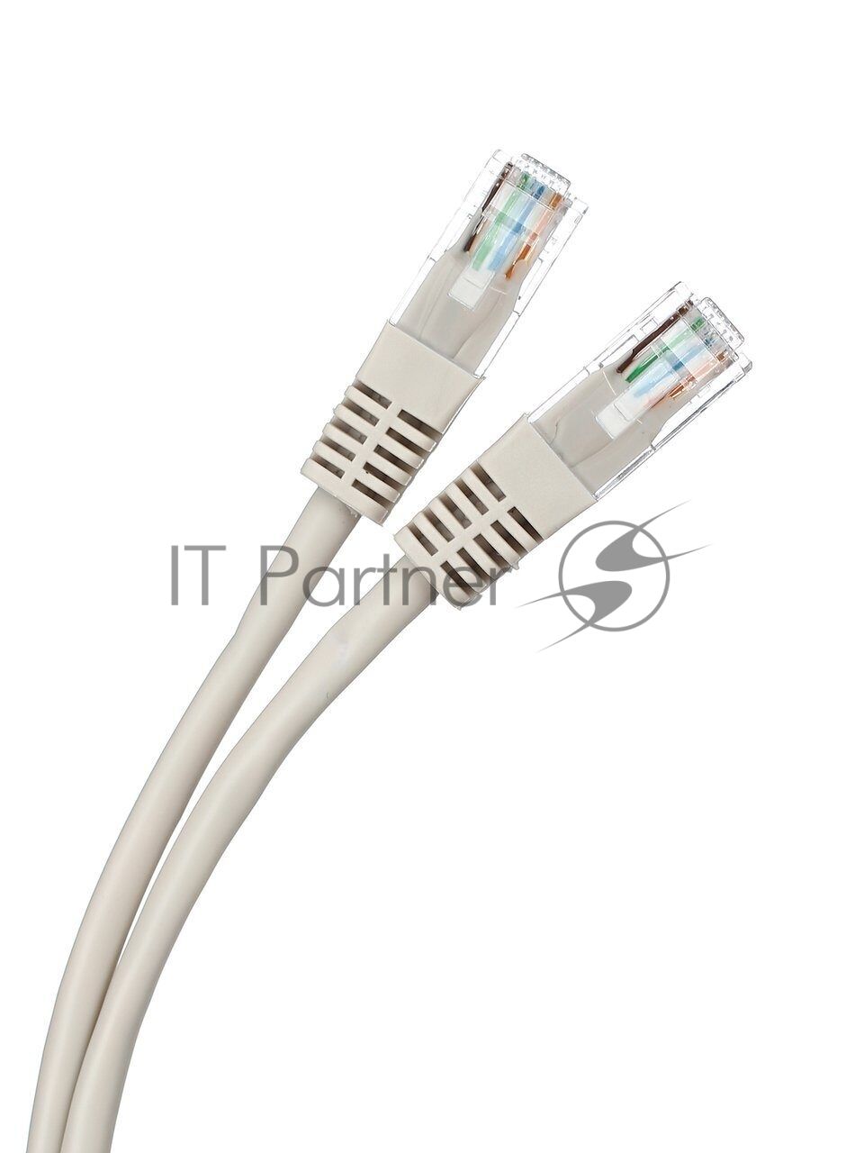 Патч-корд литой "Aopen" UTP cat.5е 1,5м серый