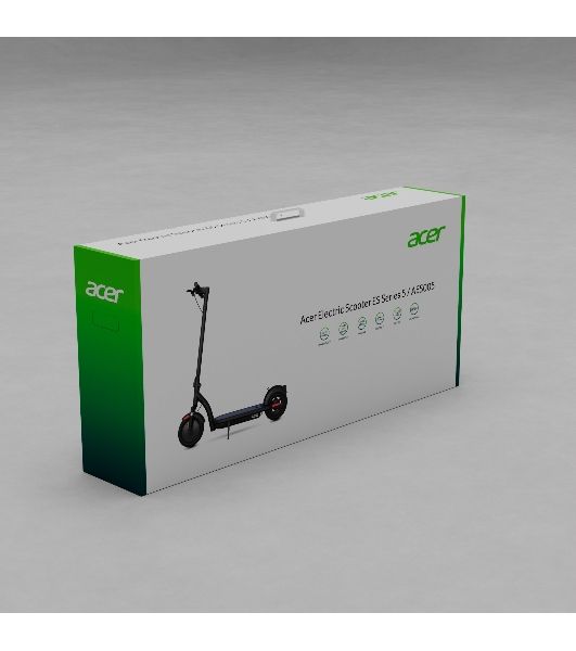 Электросамокат Acer ES Series 5 AES005 15000mА·ч черный (без сумки)
