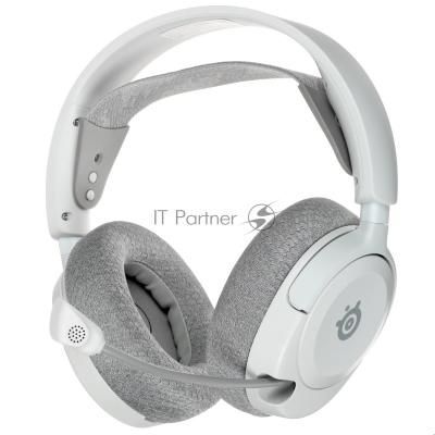 Гарнитура SteelSeries Arctis Nova 1 белый, проводная, 3.5 мм, совместимость с PS5, Xbox