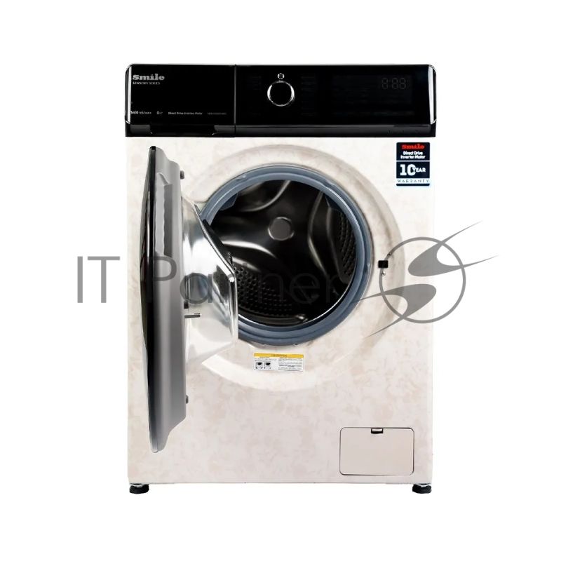 Стиральная машина Smile SWMSW8MB1400 бежевый, загрузка фронтальная 8 кг, 1400 об/мин, класс: А+