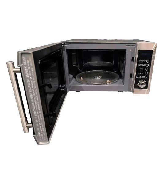 Микроволновая печь General Electronics GE DG220S атласное серебро, 20 л, 800 Вт, переключатели - кнопки