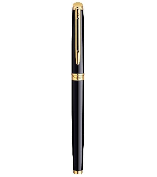 Ручка роллер Waterman Hemisphere (CWS0920650) Mars Black GT F черн. черн. подар.кор.