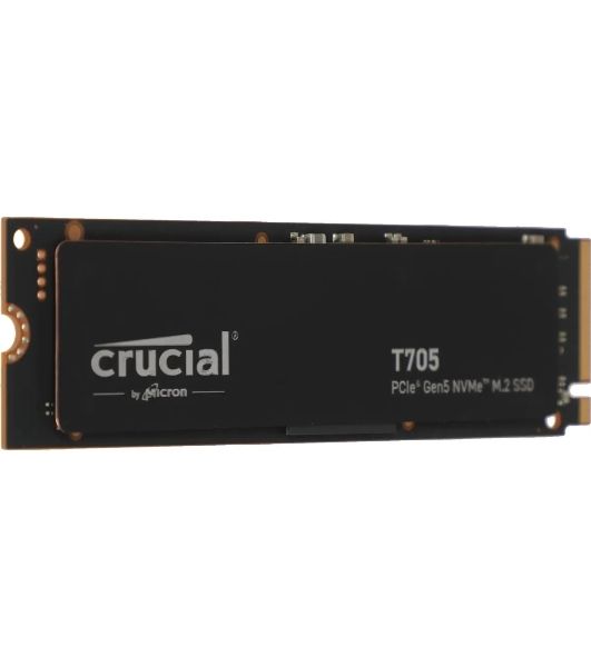 Накопитель SSD Crucial T705 4Tb PCIe Gen5 NVMe M.2 SSD CT4000T705SSD3