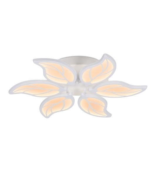 Потолочный светодиодный светильник FA459/6 WH белый 90W 560*480*80 (ПДУ РАДИО 2.4)