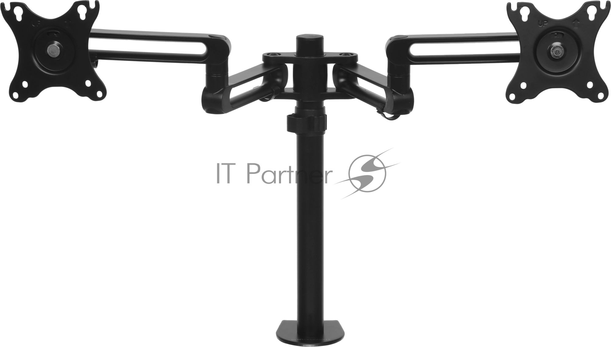 Кронштейн для мониторов Ultramounts UM737 черный 17"-32" макс.8кг крепление к столешнице поворот и наклон