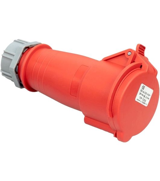 Блок распределения питания Powercom PDU-32AVMS24-18C3-6C9-3P верт.размещ. 18xC13 6xC19 с сетевым мониторингом 3x32A EN 60309 2м