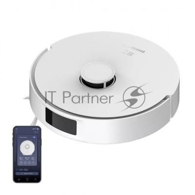 Робот-пылесос Polaris IQ Home PVCR 4750 белый, 5000 мAч Li-ion, уборка сухая/влажная, пылесборник контейнер 0,22 л Робот-пылесос Polaris IQ Home PVCR 4750 белый, 5000 мAч Li-ion, уборка сухая/влажная, пылесборник контейнер 0,22 л