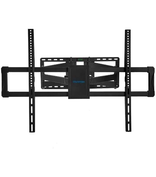 Кронштейн для телевизора Kromax ATLANTIS-75 черный, 40"-90" макс. 101 кг, настенный, поворотно-выдвижной и наклонный