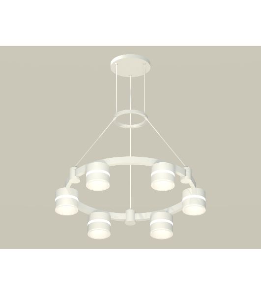 Светильник Ambrella light XR92031202/6 SWH/FR белый песок/белый матовый GX53 (A9203, C9231, N8444)