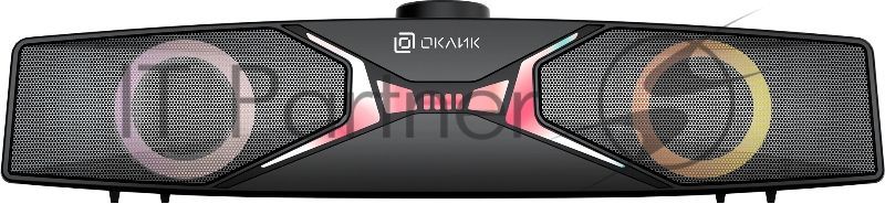 Саундбар Оклик OK-502S 2.0 6Вт черный