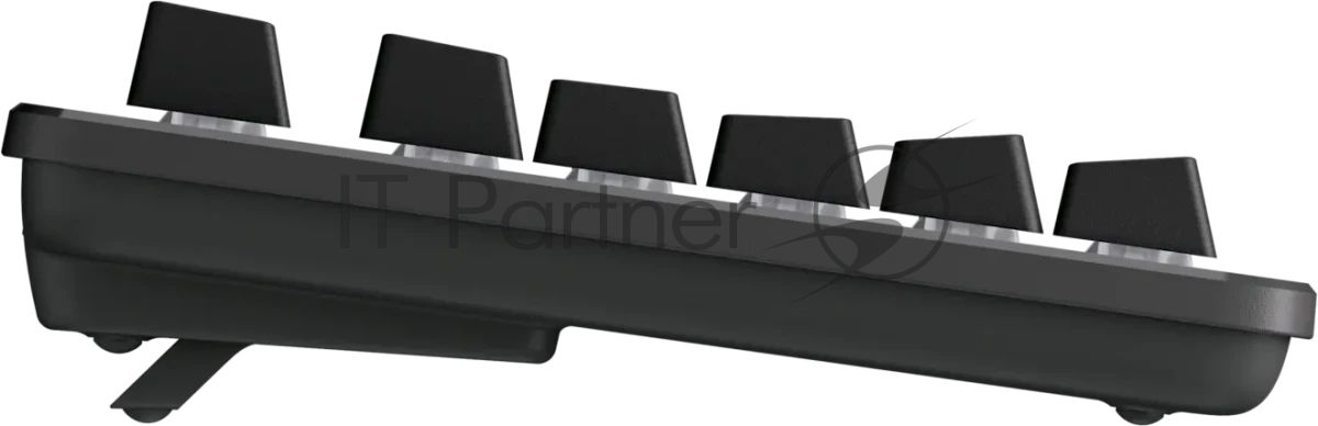 Клавиатура Logitech K868 гибридная, USB Type-A, Bluetooth, радиоканал, чёрный